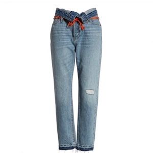 Hudson Jessi Crop Boyfriend Jeans NWT Size- 27